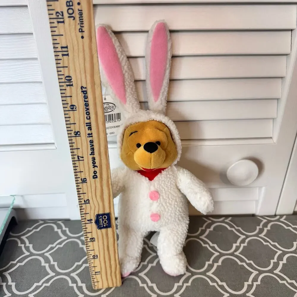 Disney Winnie The Pooh Bean Bag Plush Bunny Outfit New With Tags Collectible